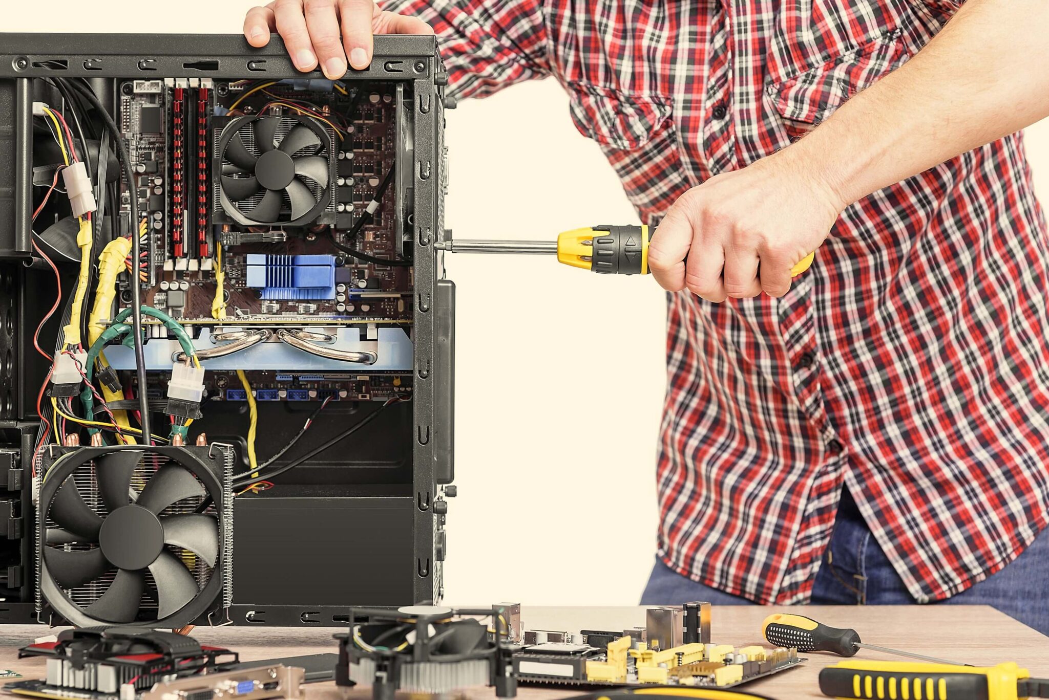 Cleaning the Unit Fan is Essential for Computer Maintenance