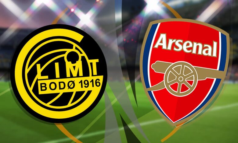 Match : Bodø/Glimt vs Arsenal Tournament : Europa League Match Date : 13-10-2022 Match Time : 16:45GMT