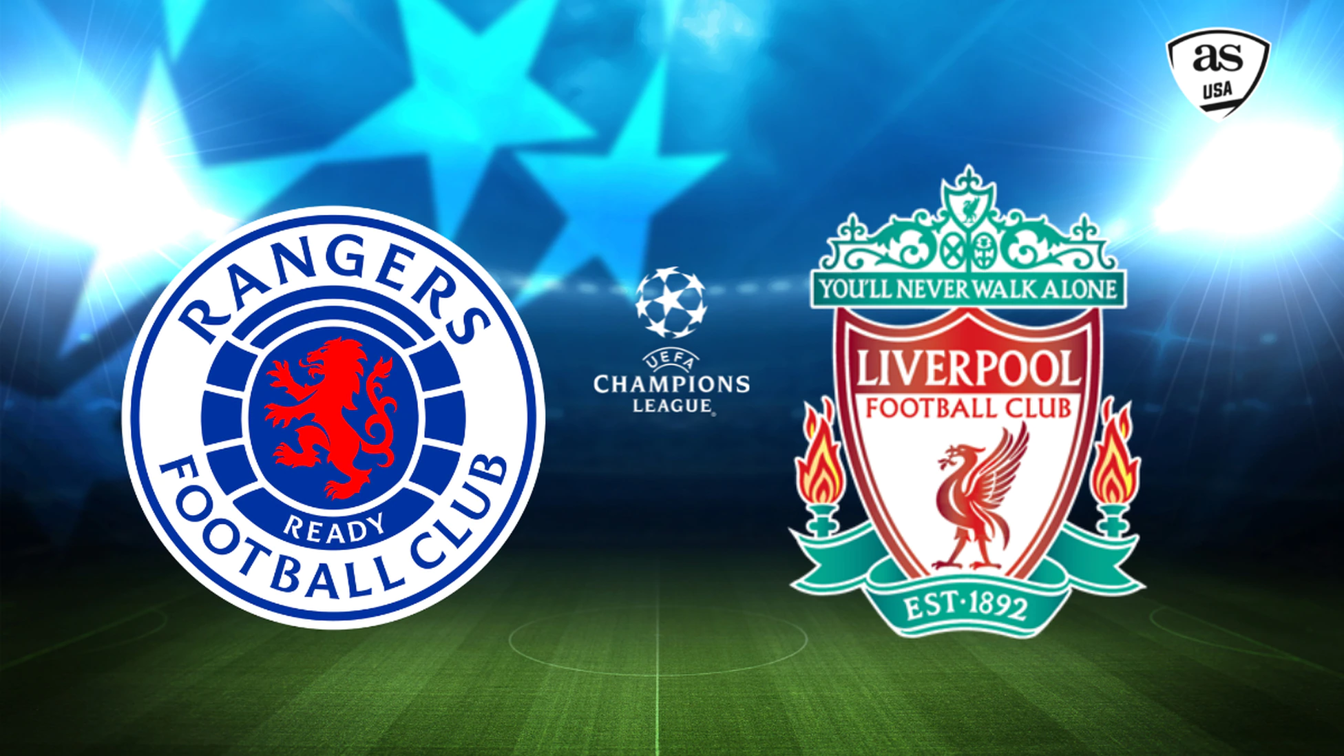 WATCH LIVE : Rangers VS Liverpool (Uefa Champions League)